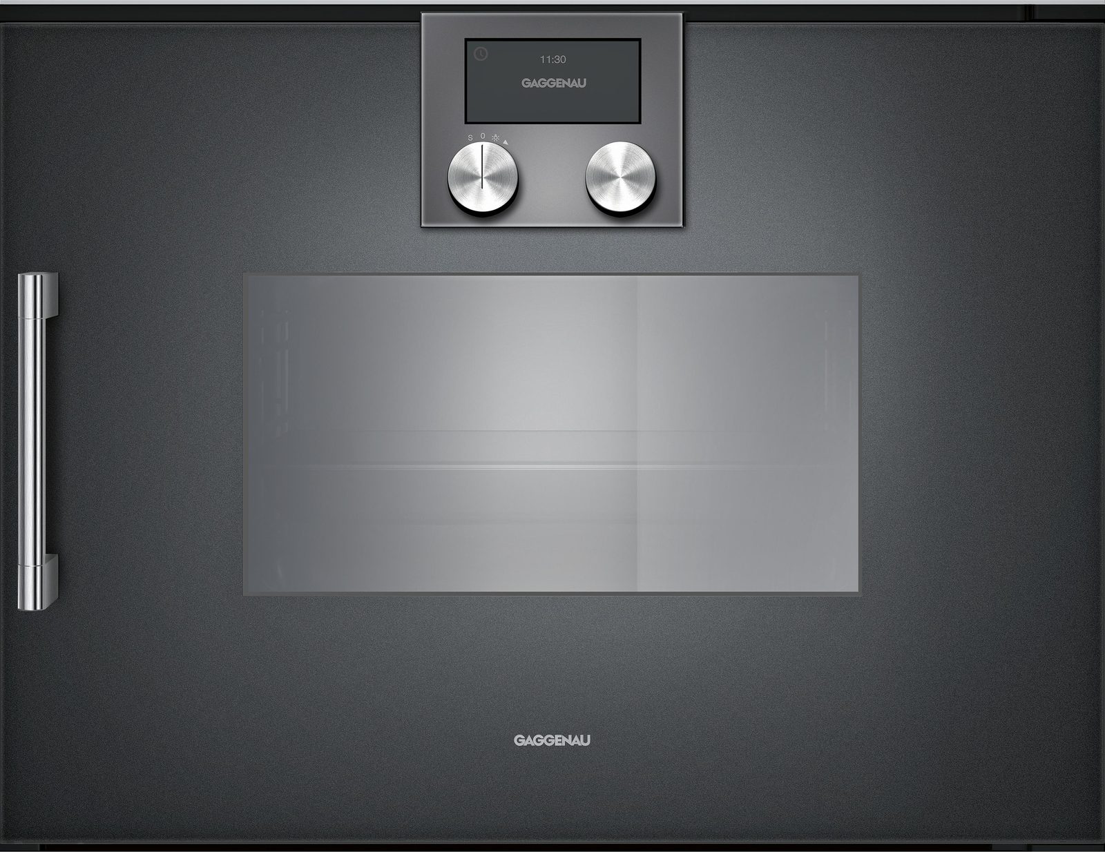 Gaggenau 200 serisi Buharlı pişirici 60 x 45 cm Kapı menteşesi: sağa, Antrasit