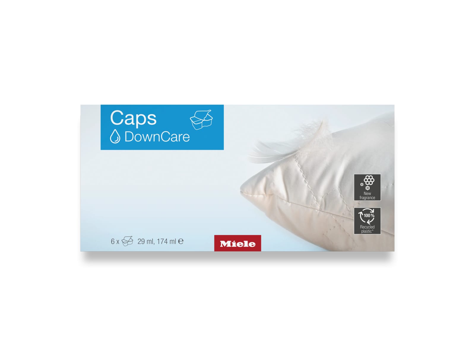 Caps DownCare Kuştüyü Tekstiller için 6 lı Kapsül Deterjan WA CDC 0603 L - görsel 1