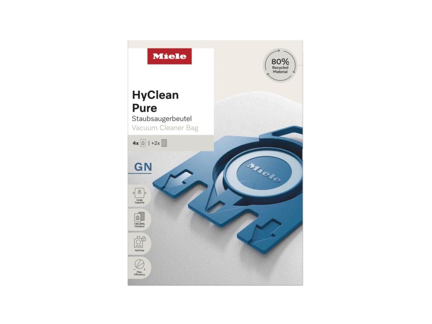 HyClean 3D 4'lü Toz Torbası GN - görsel 1