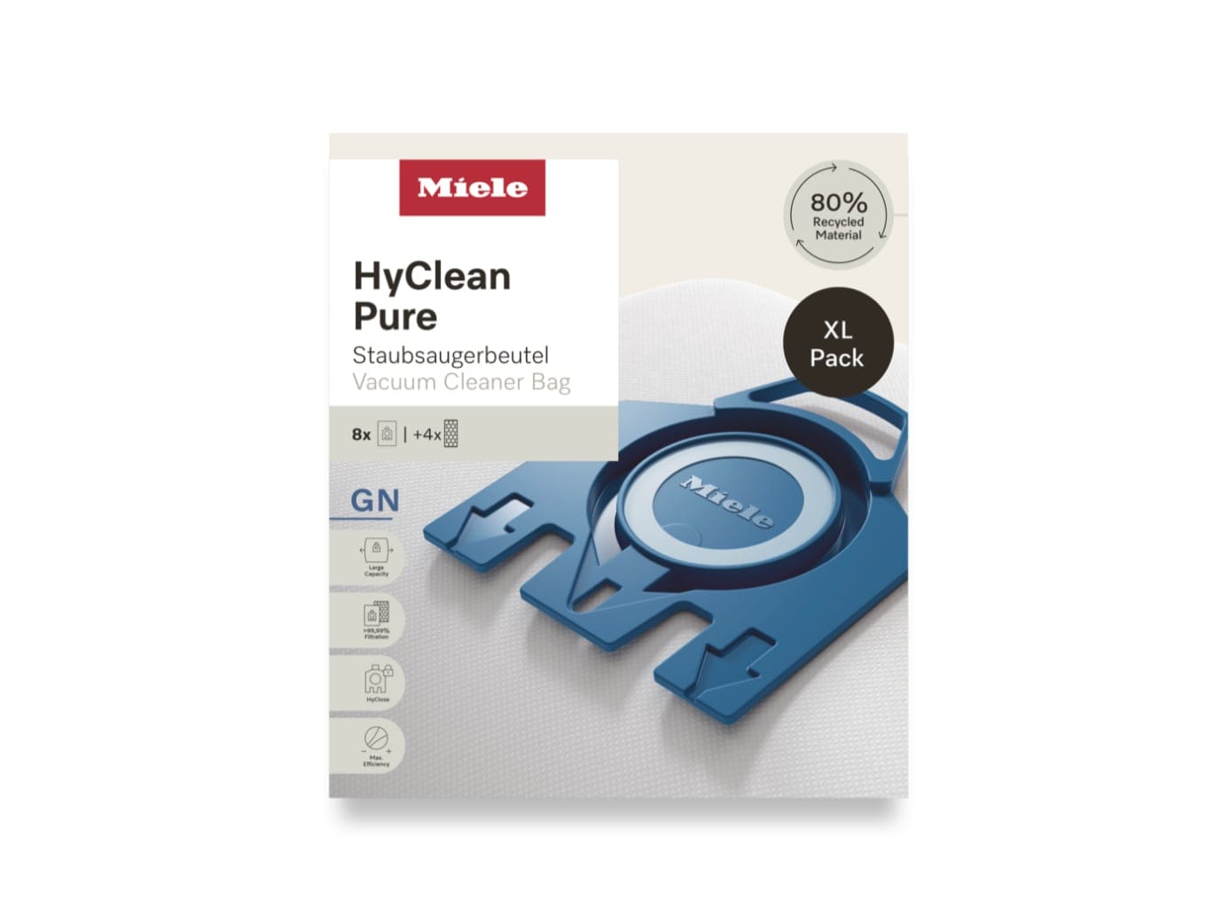 XL-Pack GN HyClean Pure - 8'li Toz Torbası Seti - görsel 1
