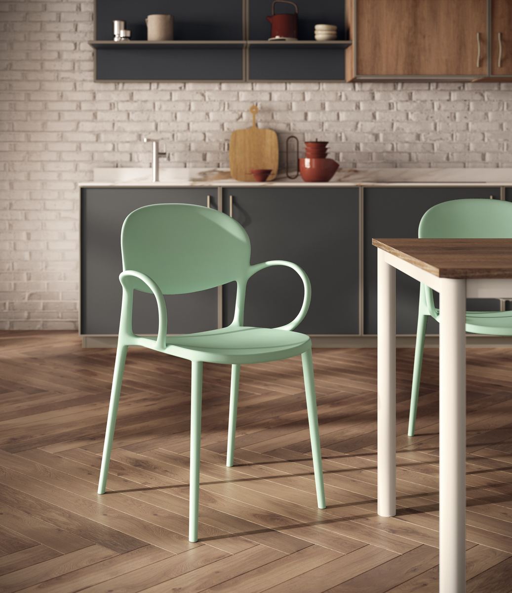 Scavolini House (Kolçaklı) Sandalye - görsel 1